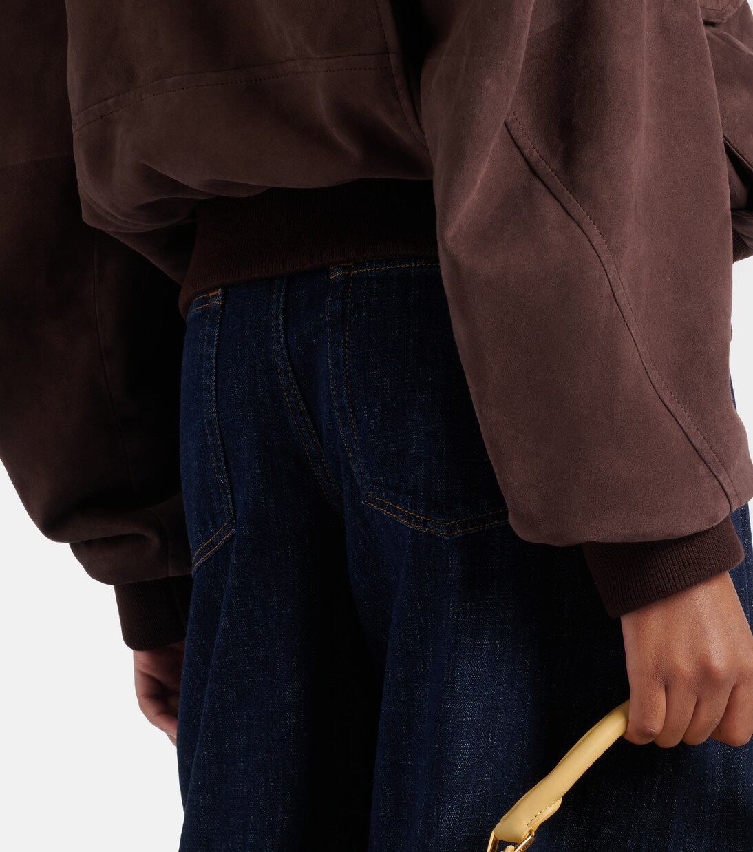 Suede bomber jacket | Loewe