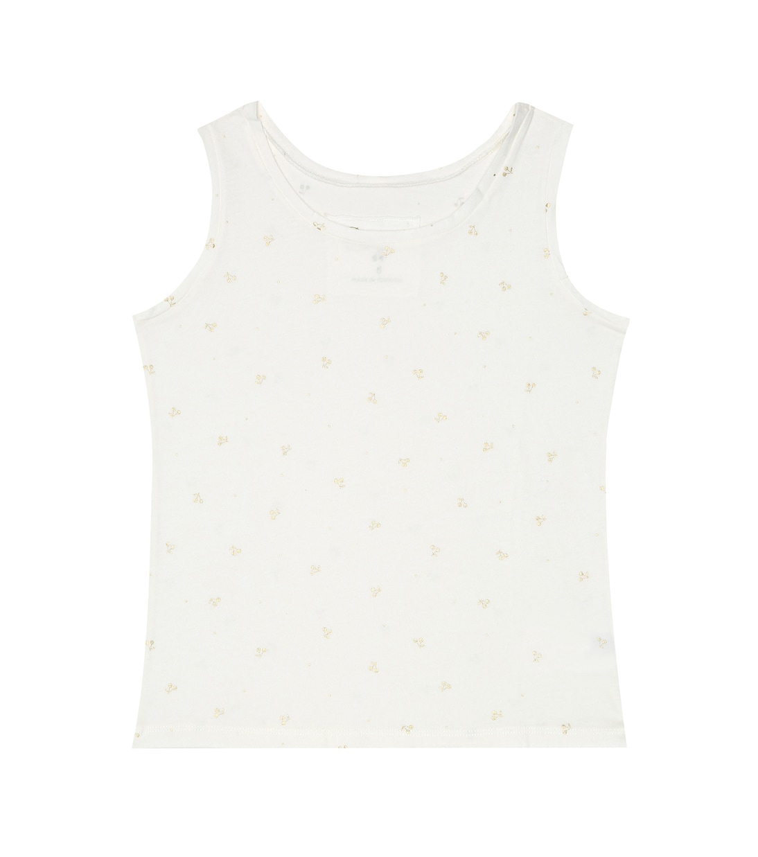 Cotton-jersey tank top | Bonpoint