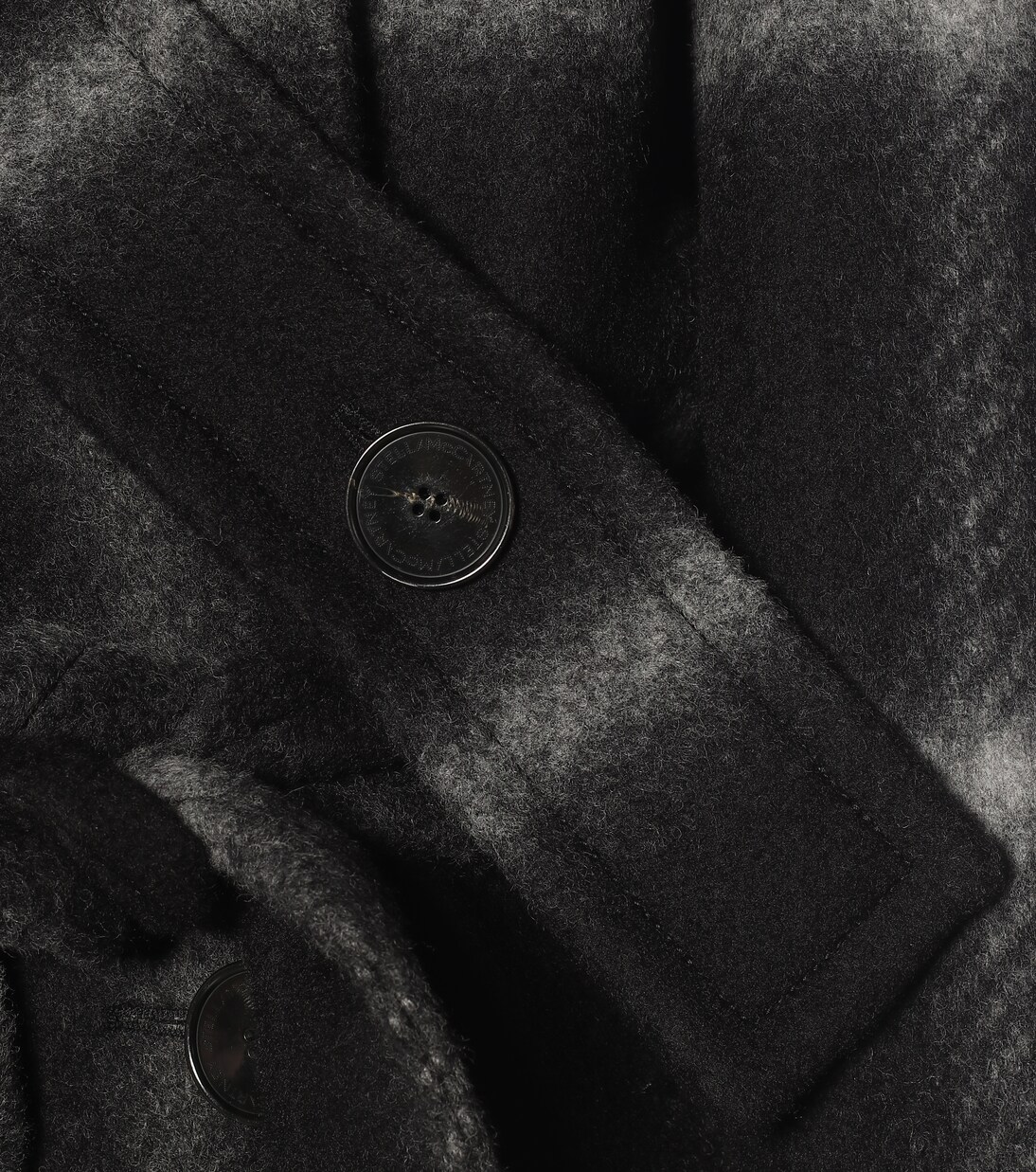 Checked wool coat | Stella McCartney