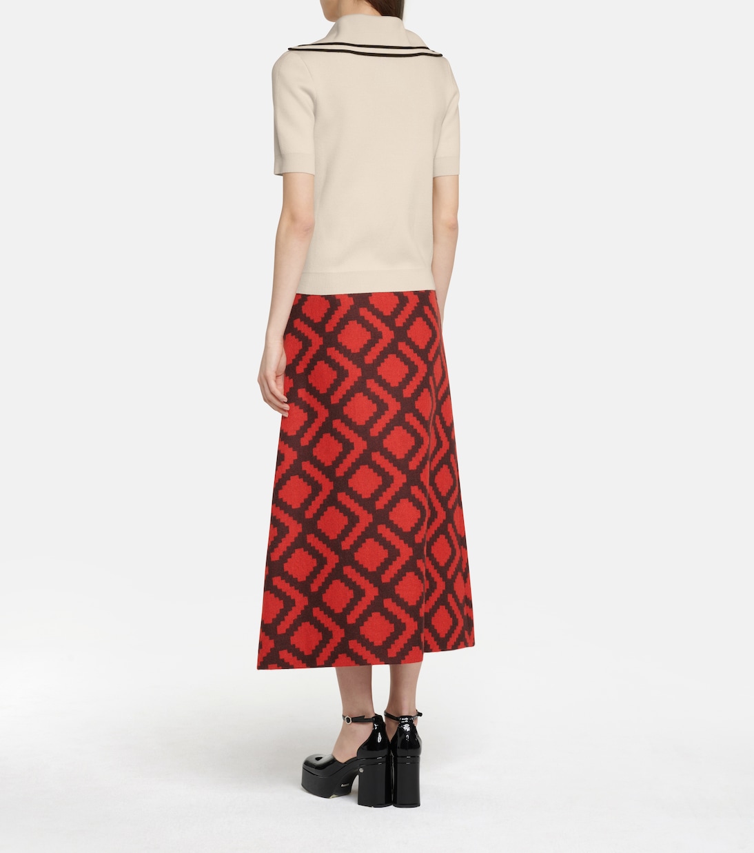 Embellished wool top | Gucci
