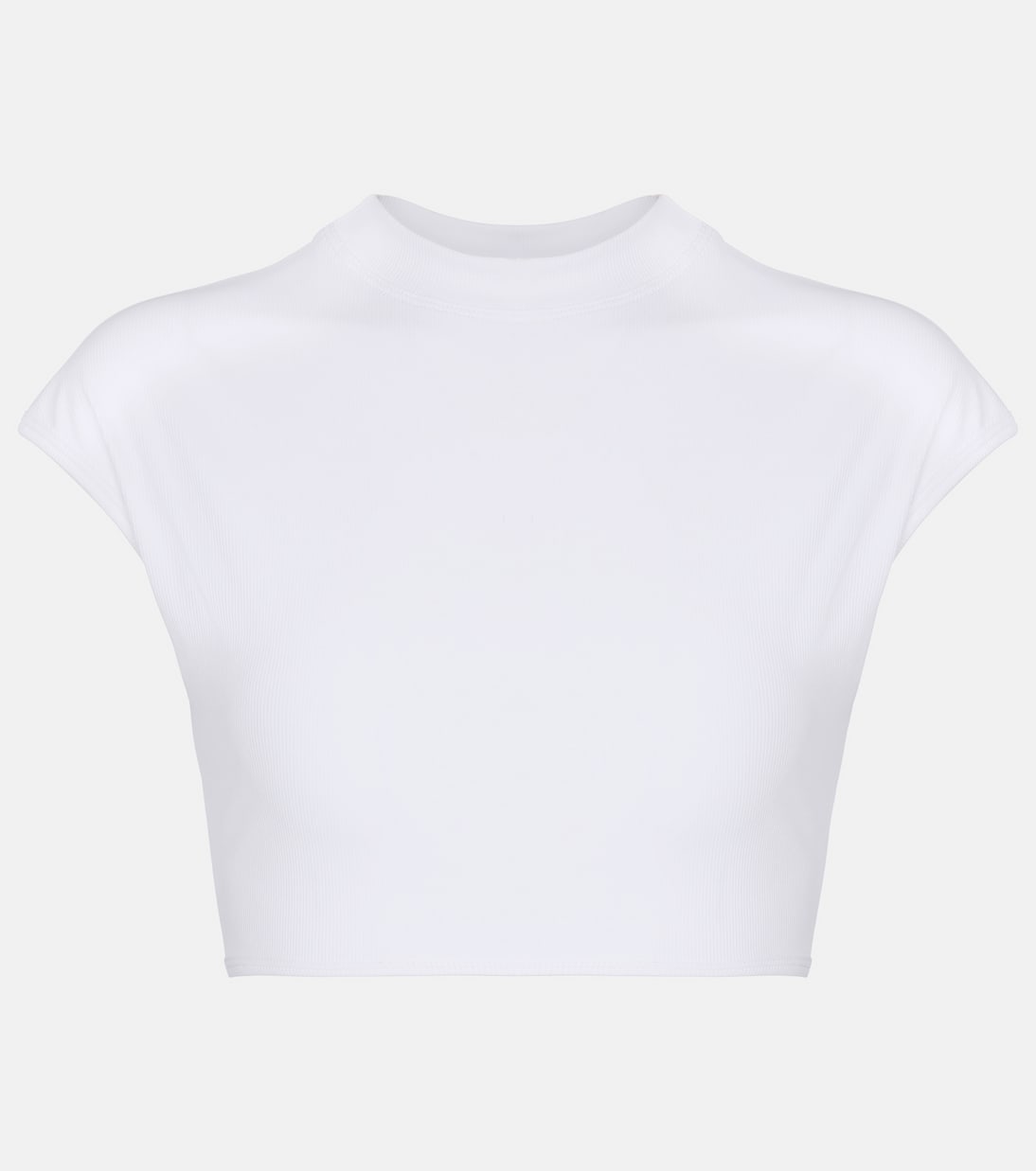 Top cropped in jersey stretch | The Attico