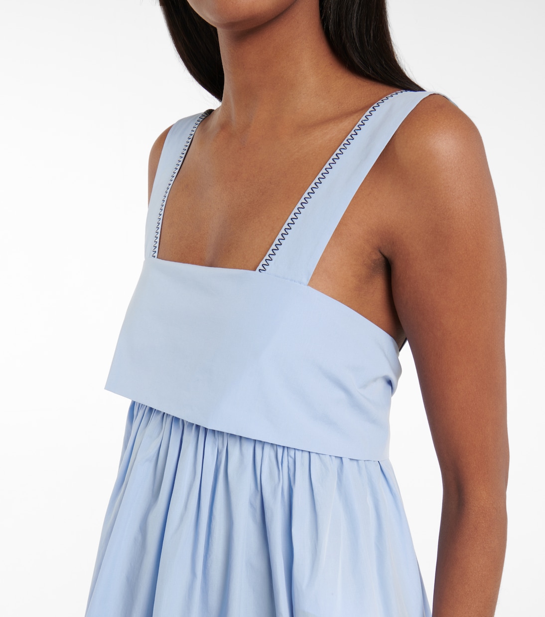 Cotton poplin maxi dress | Chloé