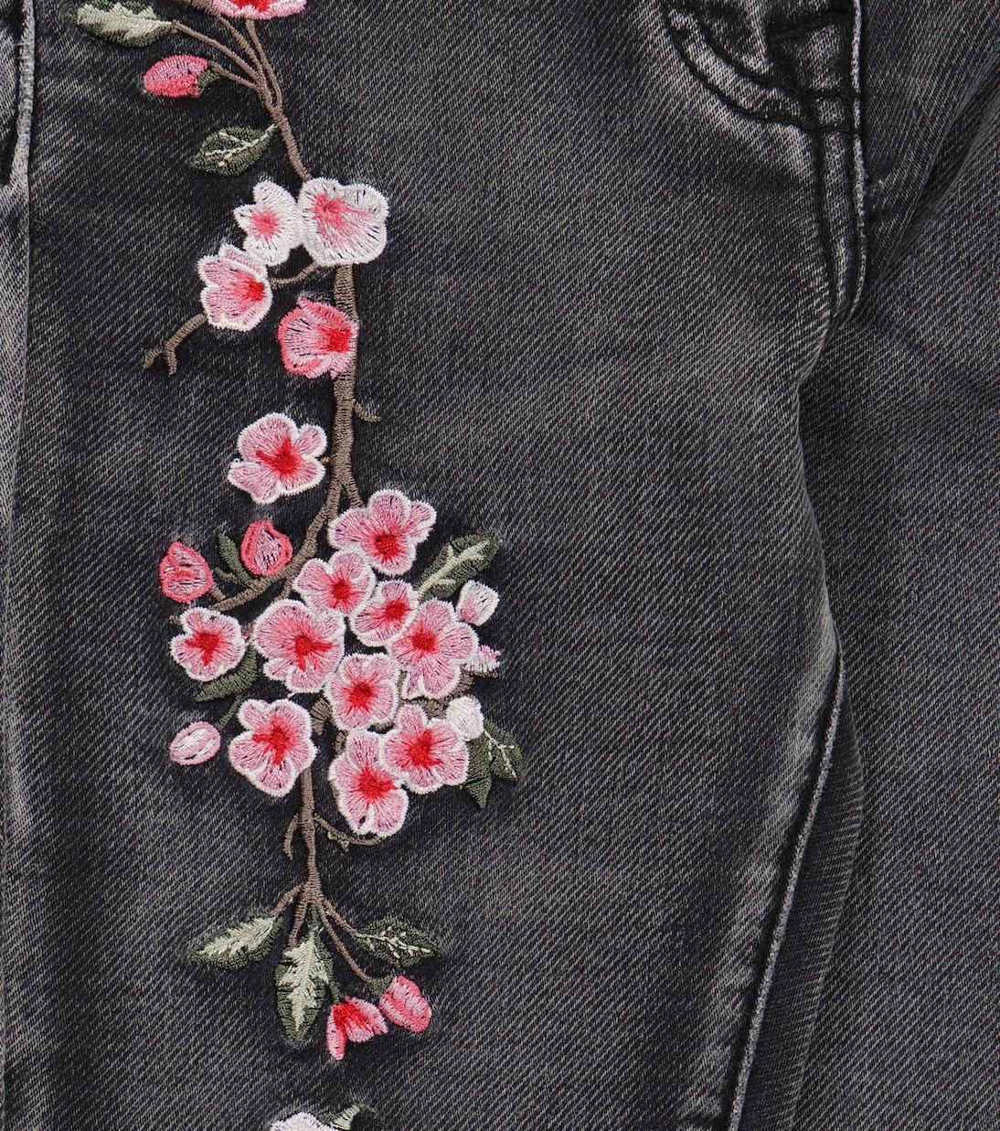 Embroidered jeans | Monnalisa