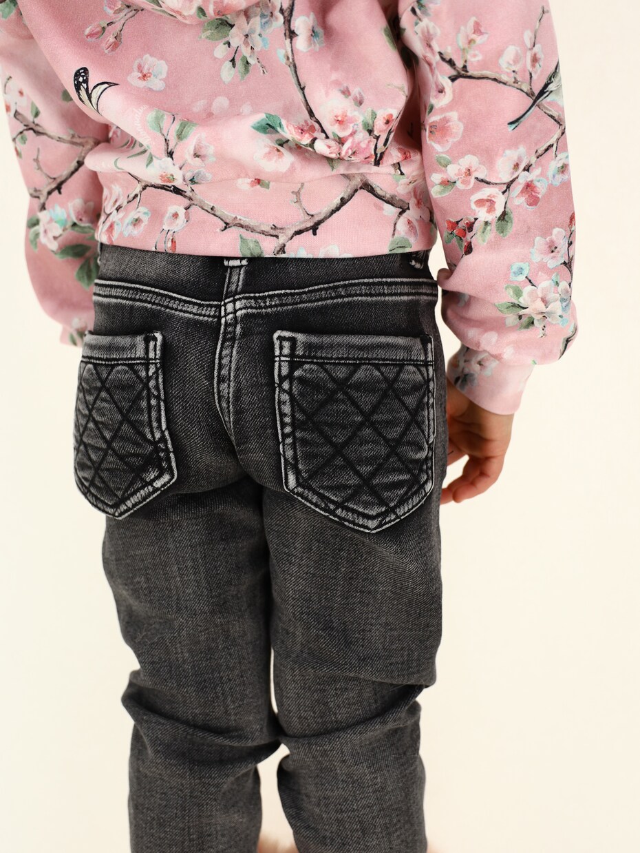 Embroidered jeans | Monnalisa