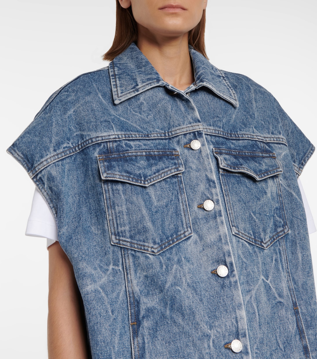 Lange Jeansjacke | Dries Van Noten