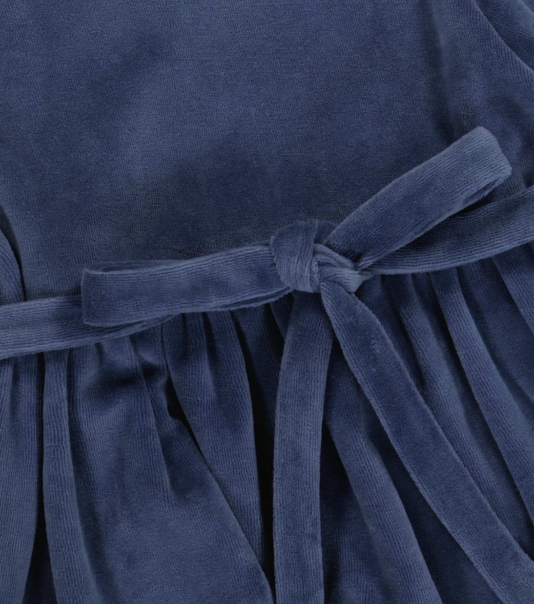 Kleid aus Samt mit Gürtel | Paade Mode