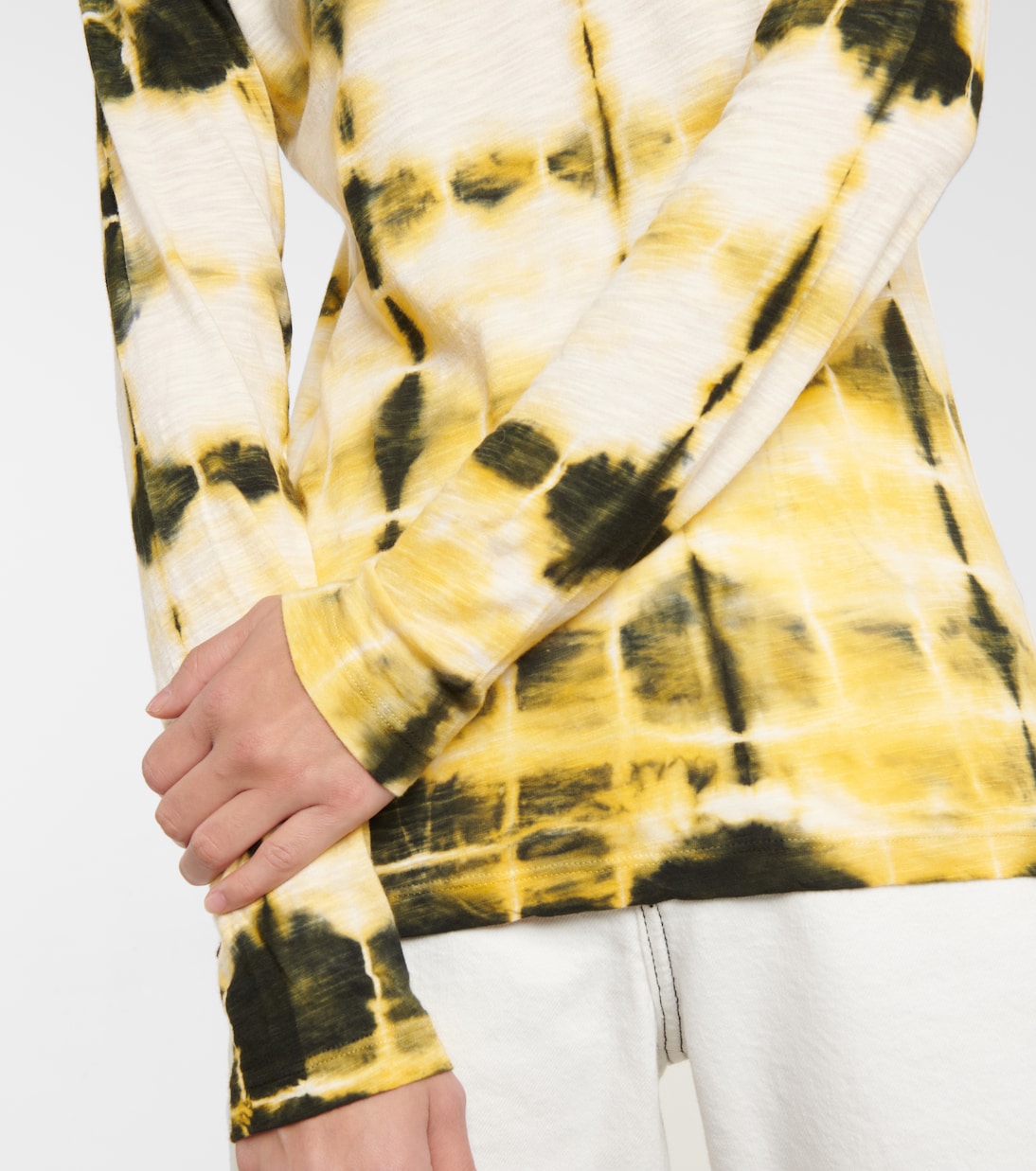 Tie-dye cotton top | Proenza Schouler