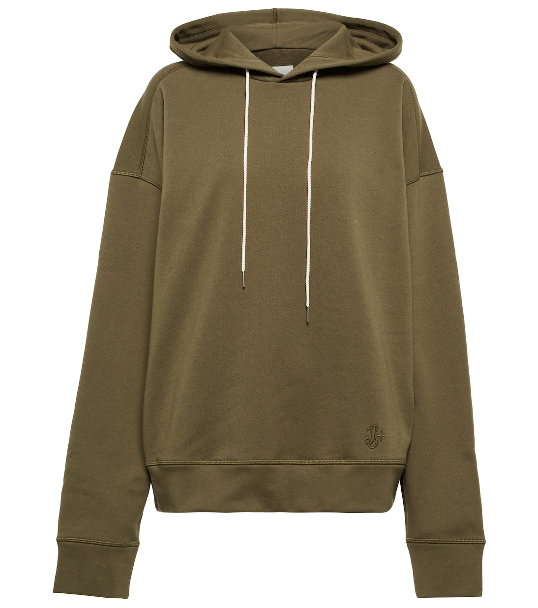 Sudadera con capucha en punto de algodón | Jil Sander