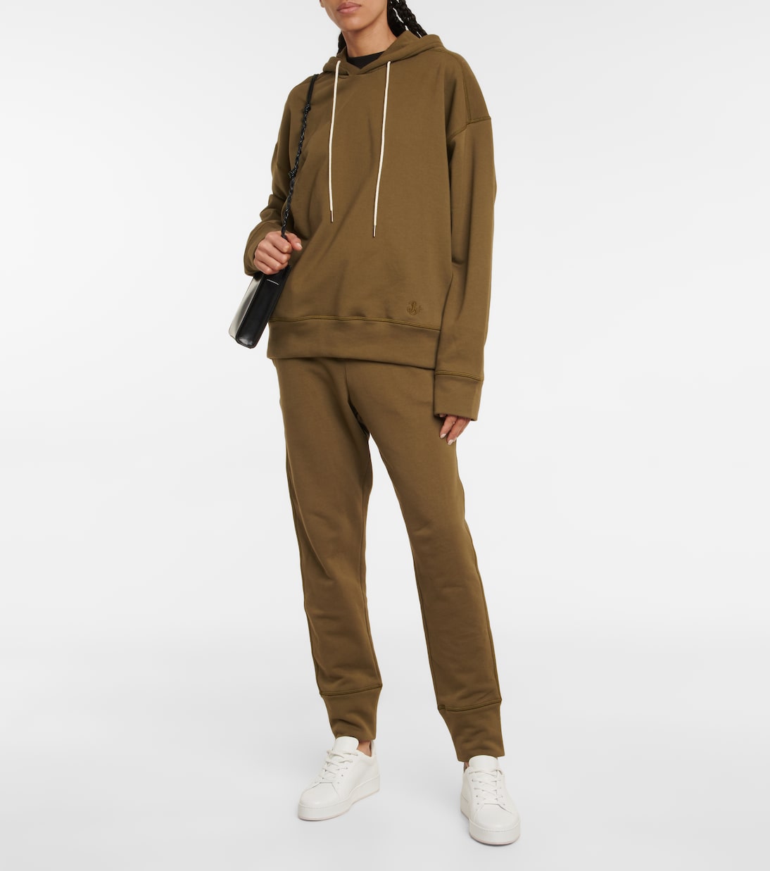 Sudadera con capucha en punto de algodón | Jil Sander
