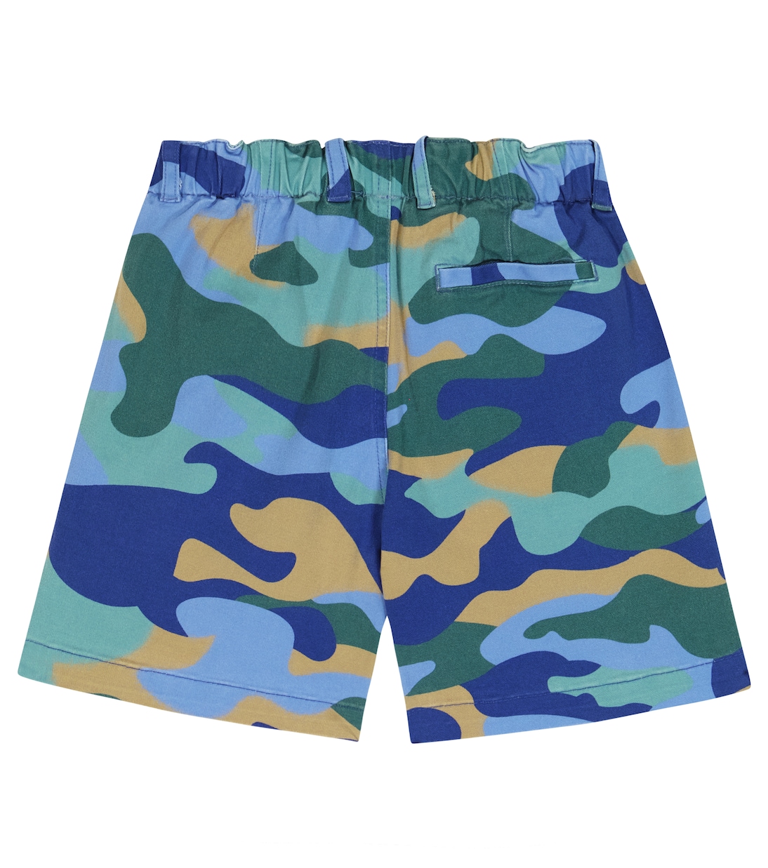 Shorts de sarga de mezcla de algodón | Il Gufo