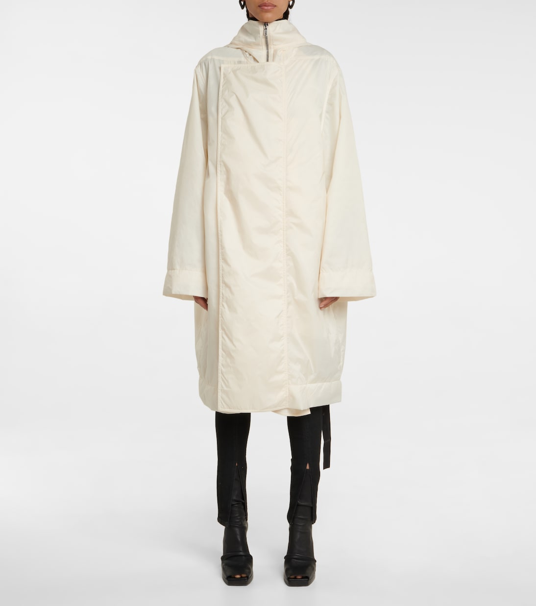 DRKSHDW - Cappotto Sisyparka in nylon | Rick Owens