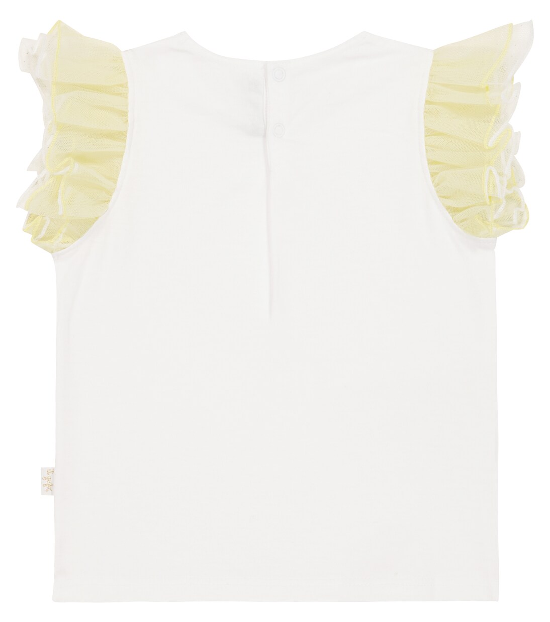 Baby - T-shirt in cotone e tulle | Il Gufo
