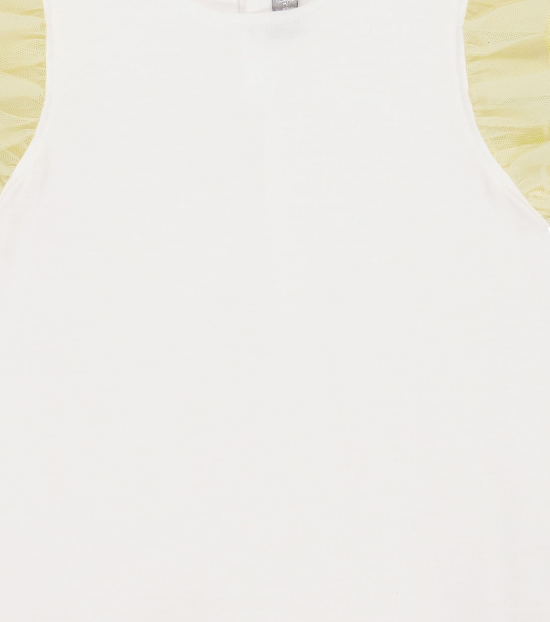Baby - T-shirt in cotone e tulle | Il Gufo