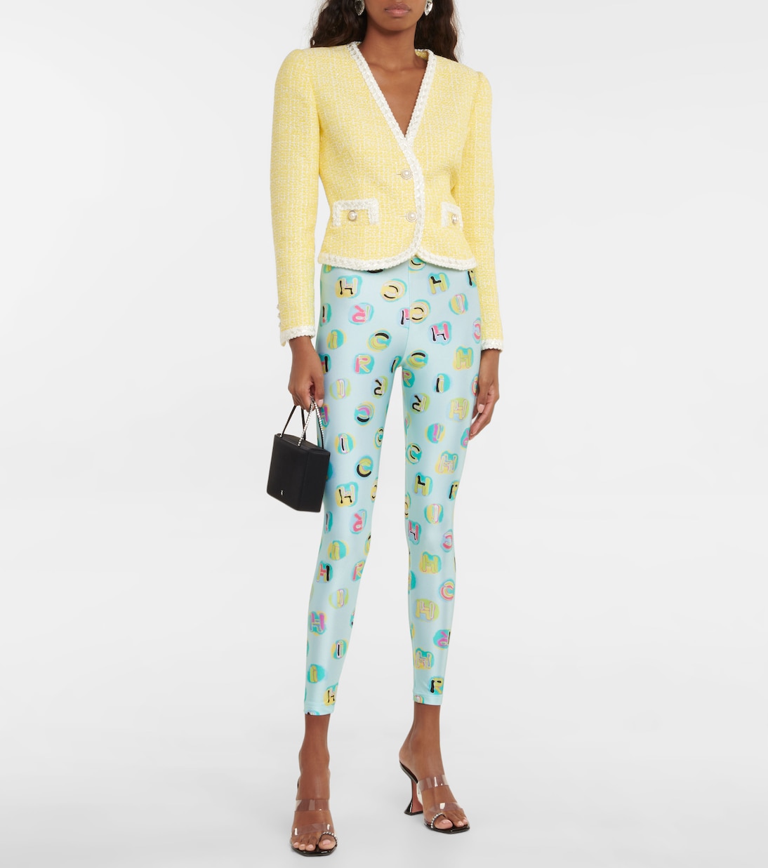 Bedruckte Leggings | Alessandra Rich
