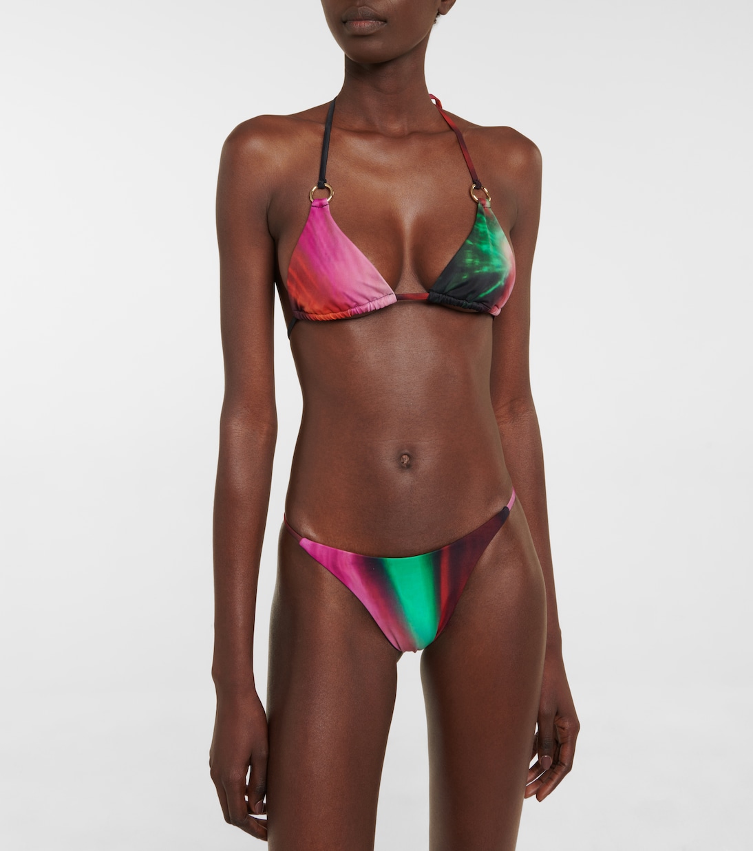 Braga de bikini estampada | Louisa Ballou