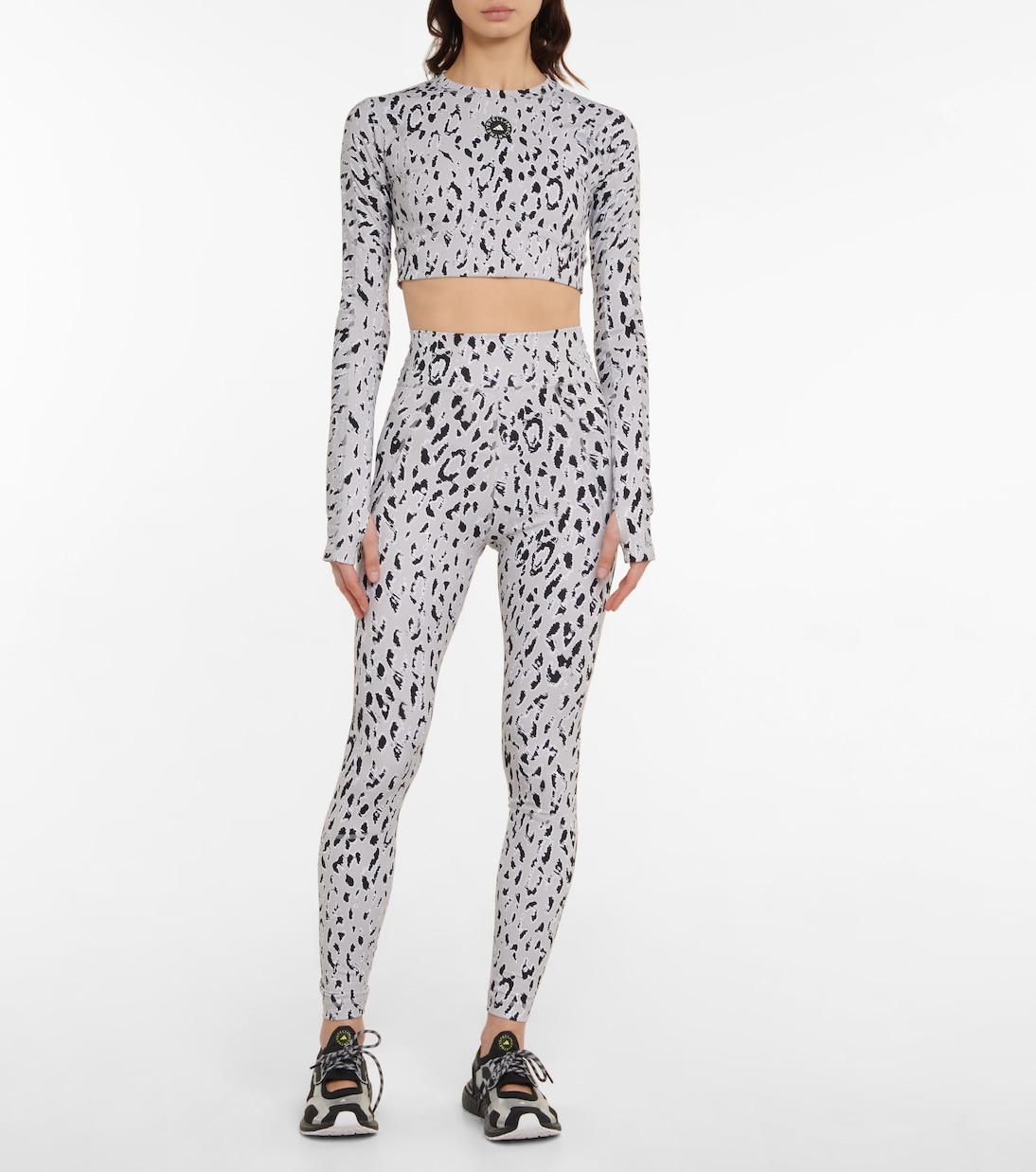 Crop top TrueStrength estampado | Adidas by Stella McCartney