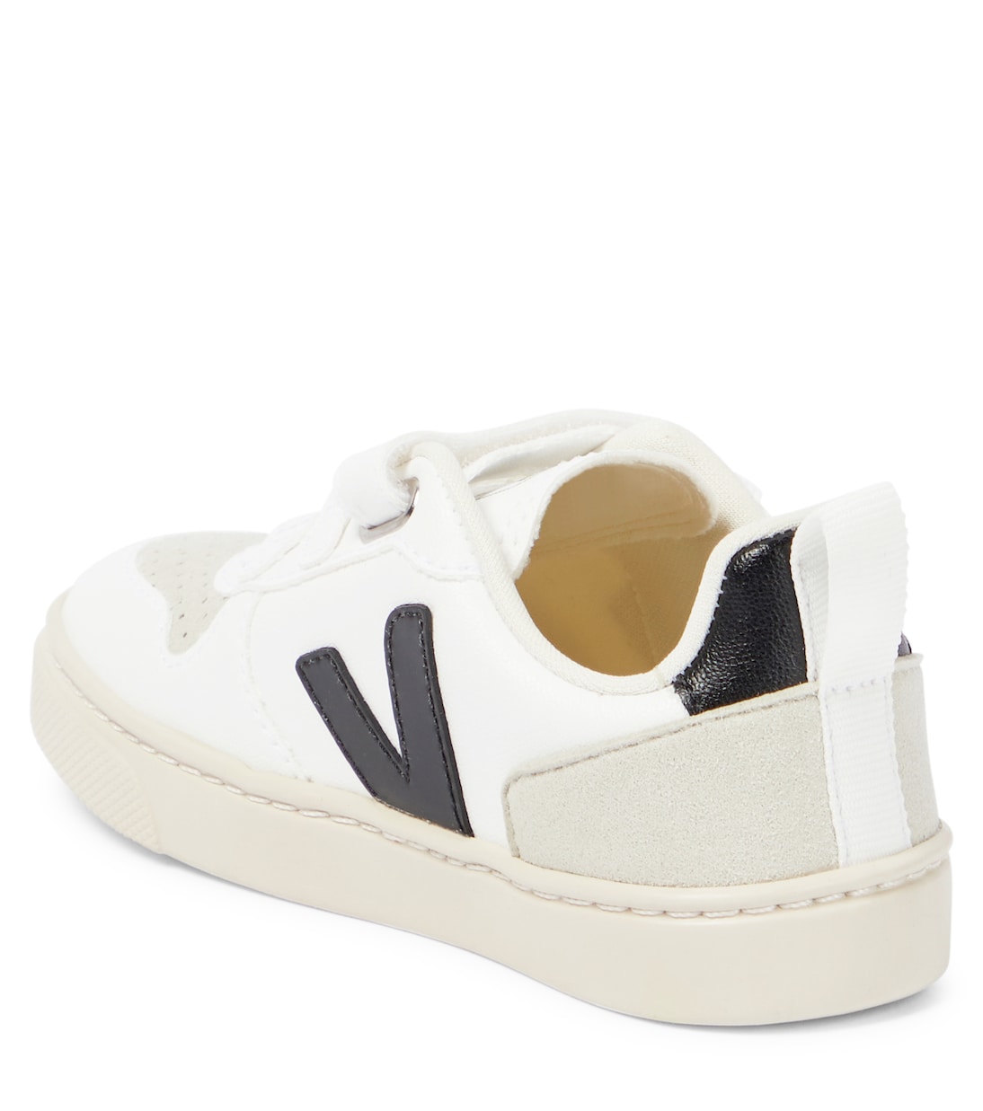 Baskets V-10 en cuir synthétique | Veja Kids