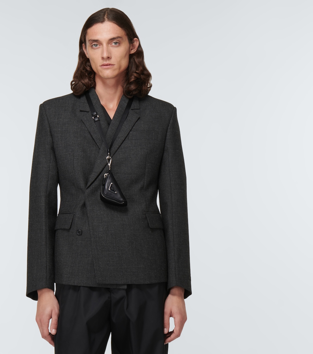 Schlüsseletui aus Leder | Prada