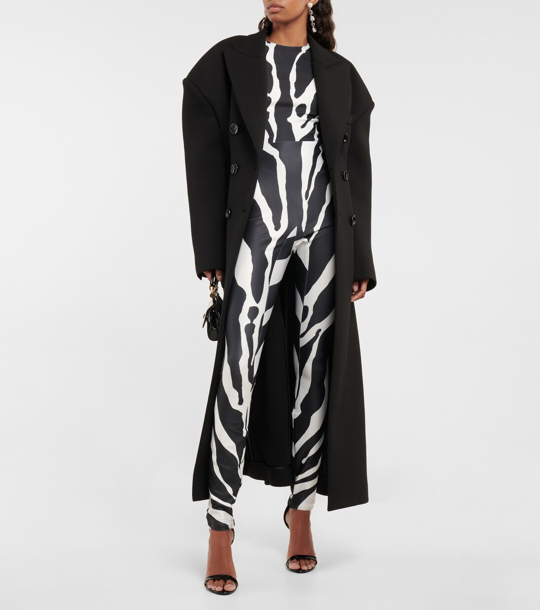 Zebra-print jersey jumpsuit | Dolce&Gabbana