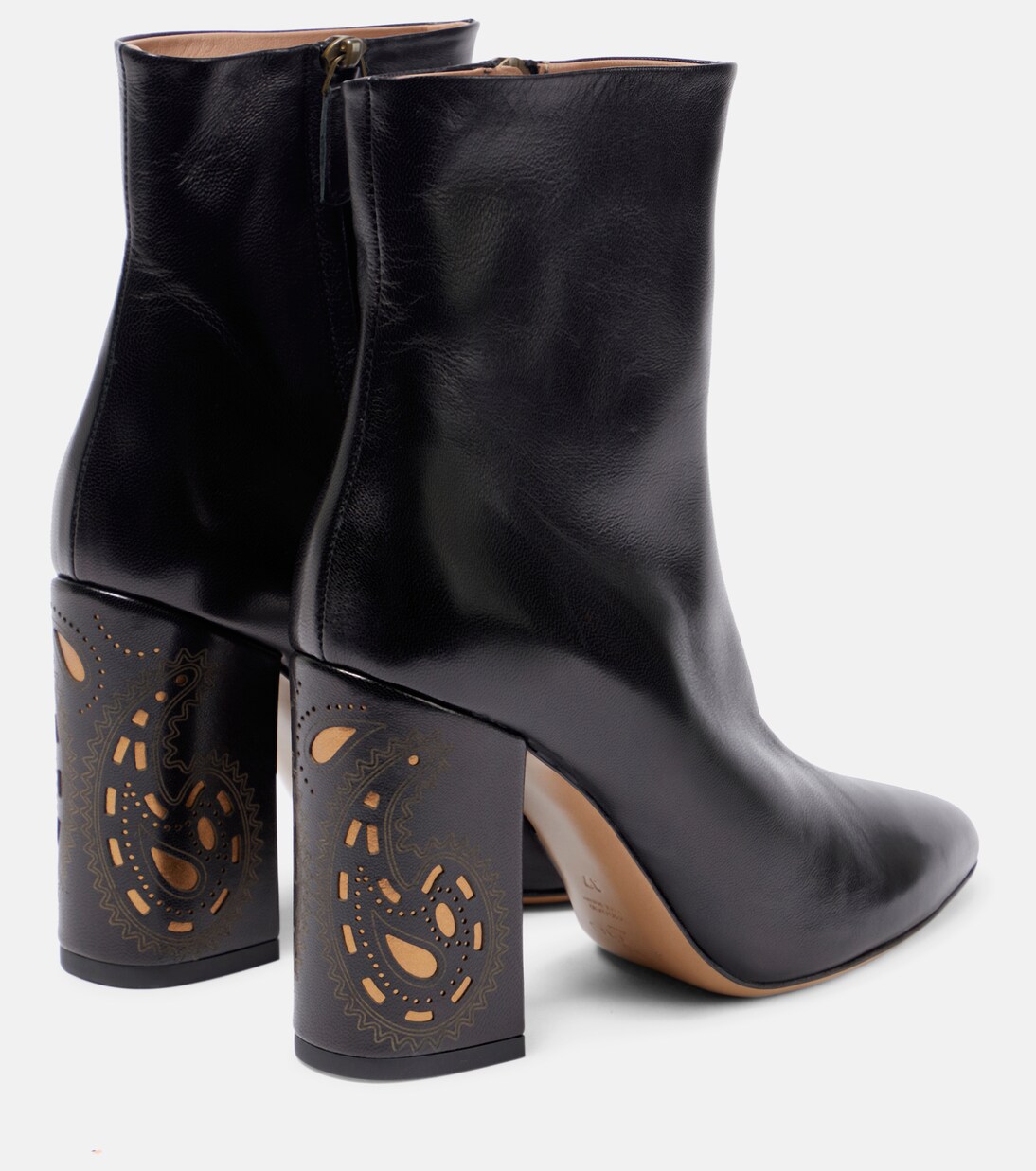 Botines de piel perforada | Etro