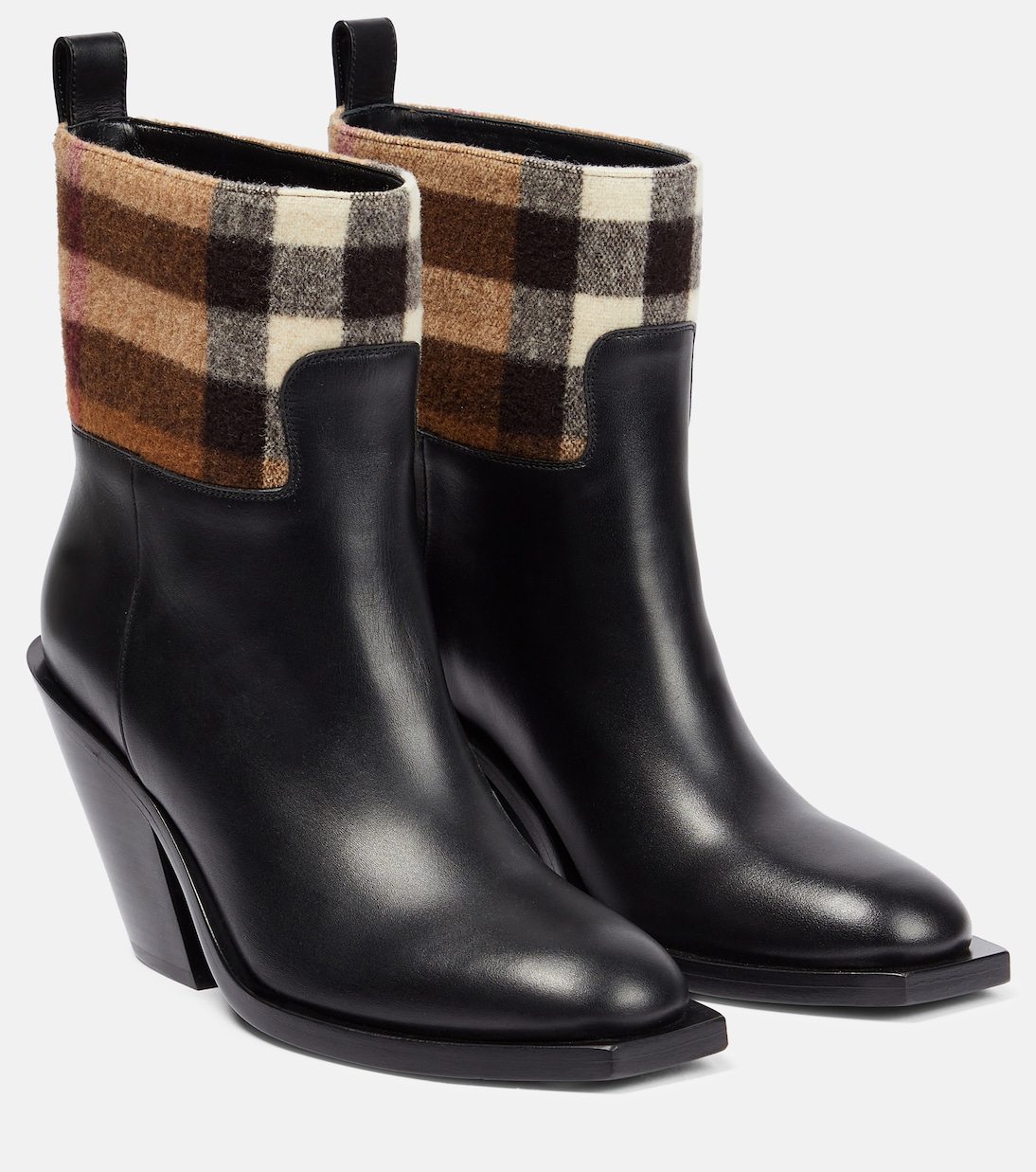 Stivaletti Vintage Check in pelle | Burberry