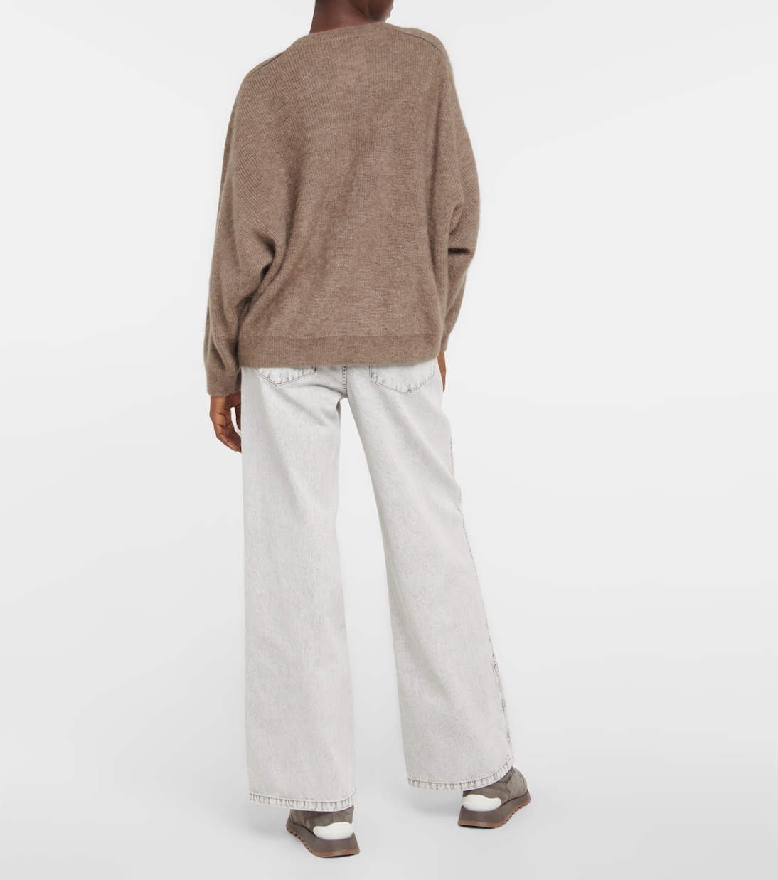 Jersey en mezcla de mohair | Brunello Cucinelli