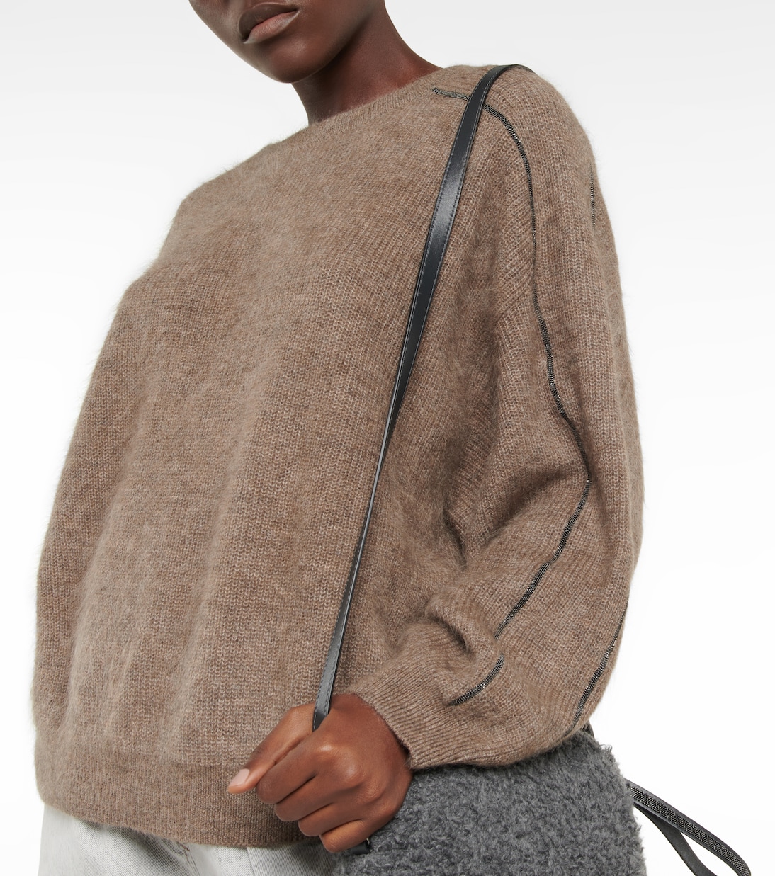 Jersey en mezcla de mohair | Brunello Cucinelli