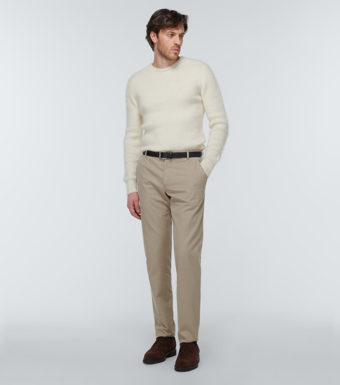 Stringate Haldon in suede | John Lobb