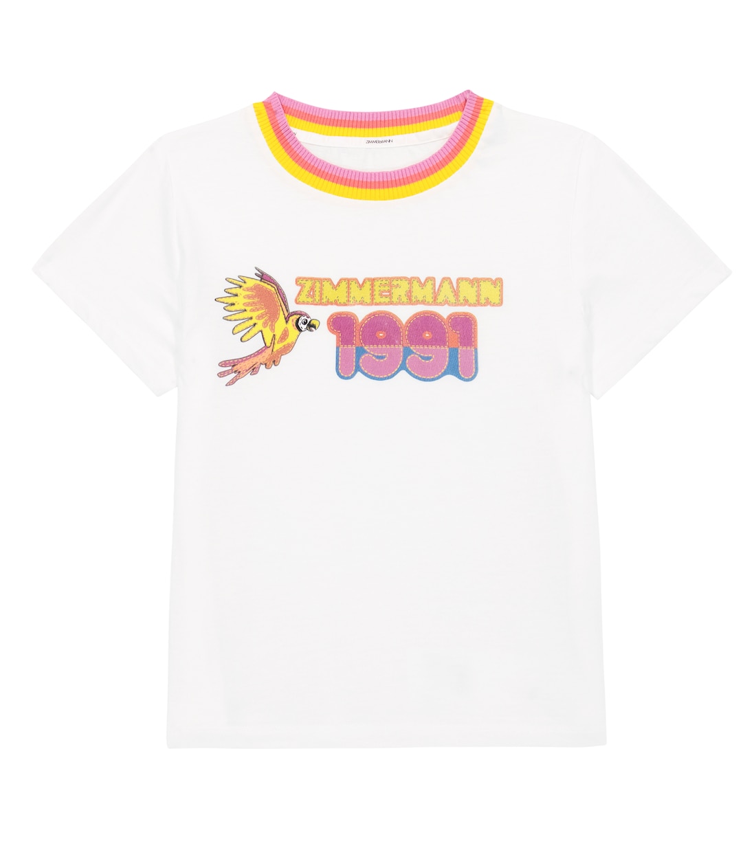 Jumpsuit corta Clover in cotone | Zimmermann Kids