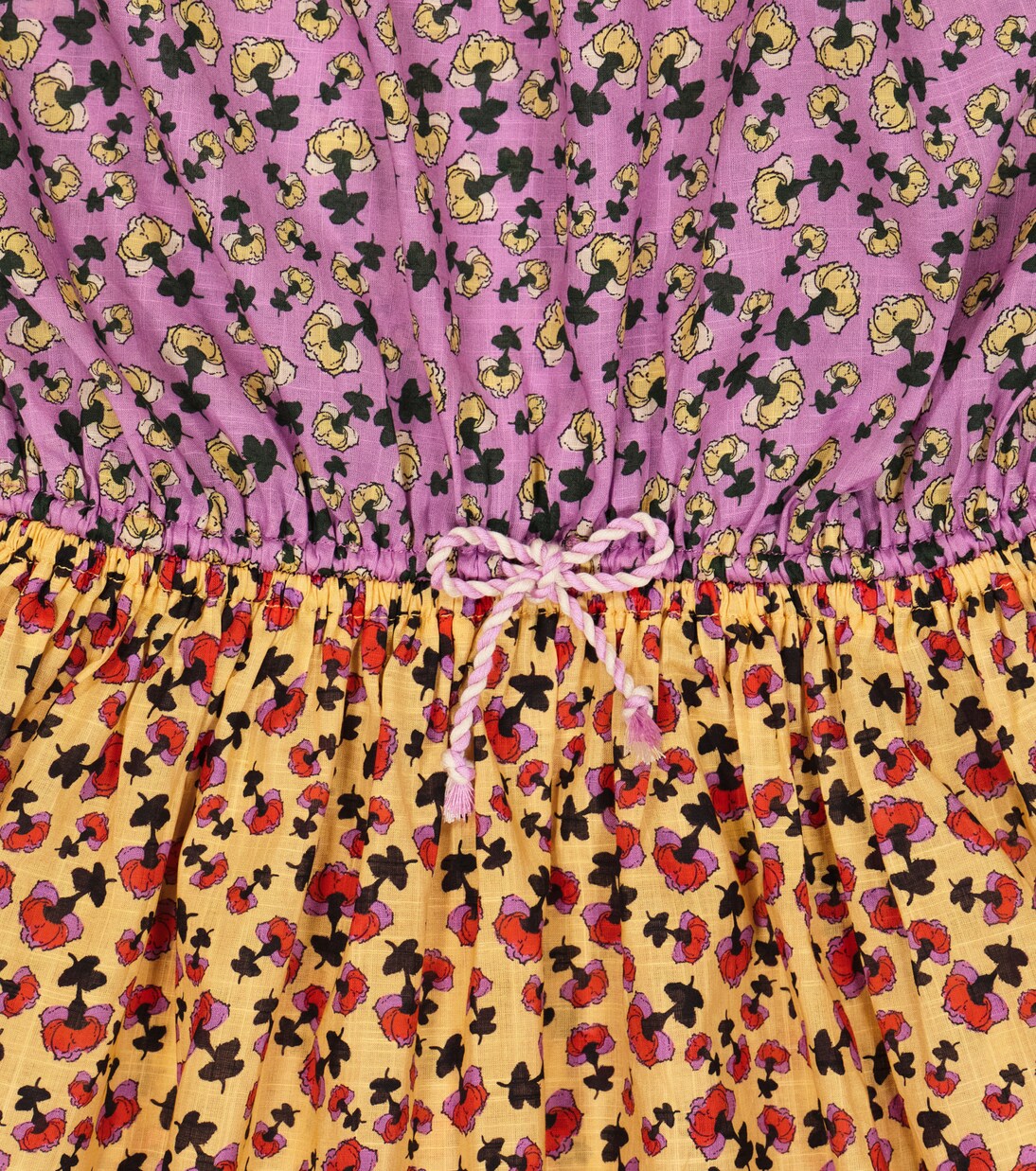 Abito Ziggy in cotone con stampa | Zimmermann Kids