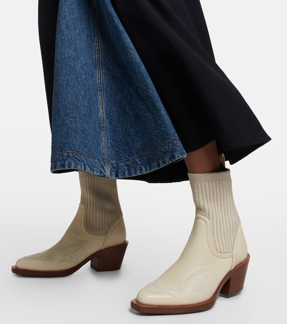Botines Nellie de piel | Chloé