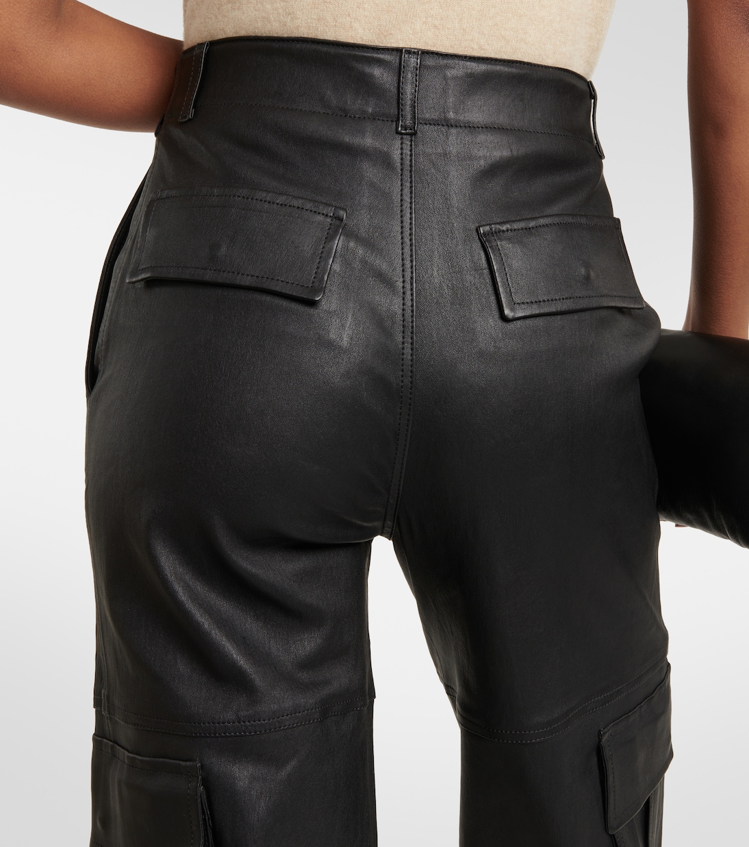 Cargohose Axel aus Leder | Stouls