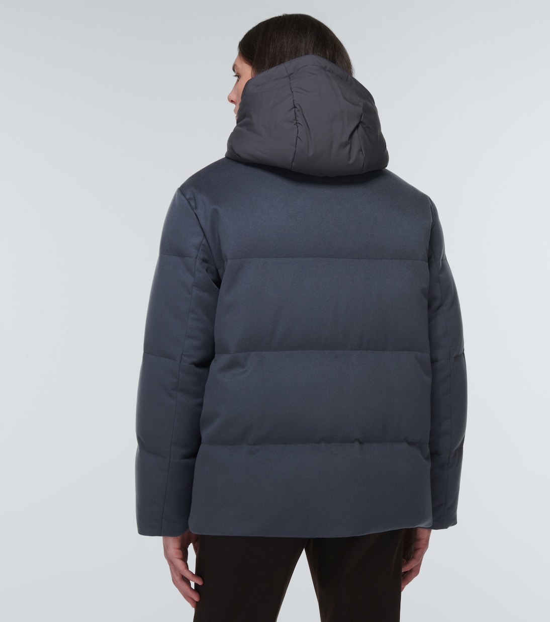 Snow Wander cashmere down jacket | Loro Piana