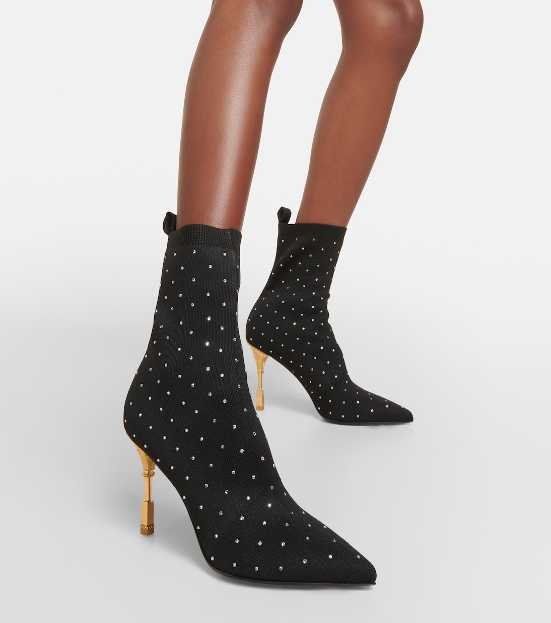 Moneta embellished ankle boots | Balmain