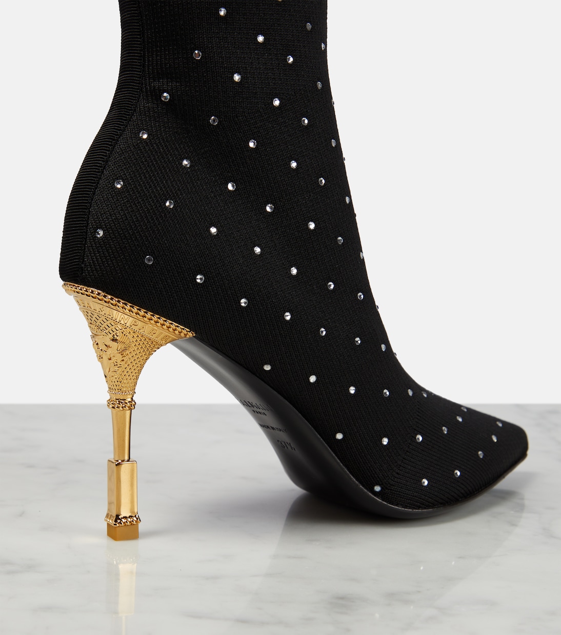 Moneta embellished ankle boots | Balmain