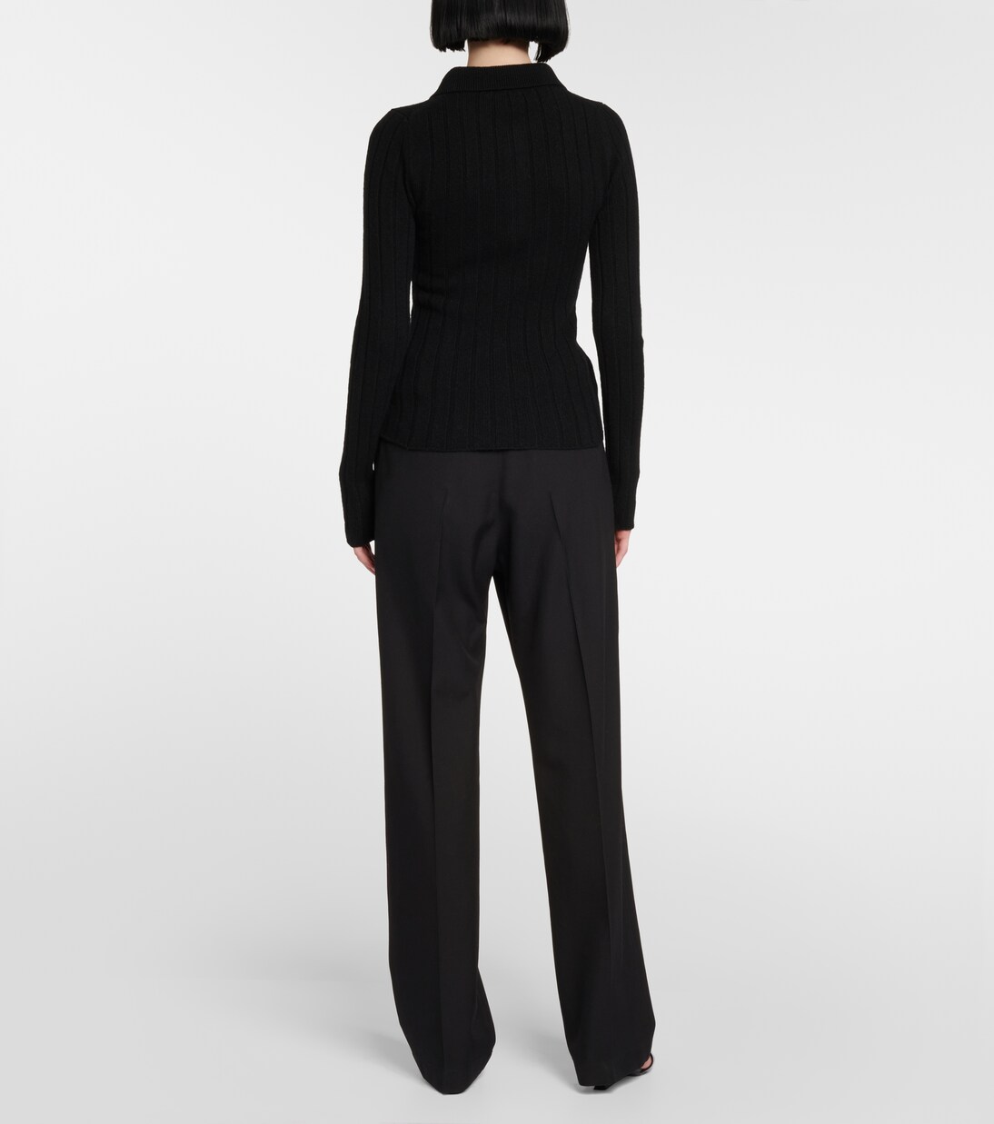 Jersey Hans de cachemir acanalado | Khaite