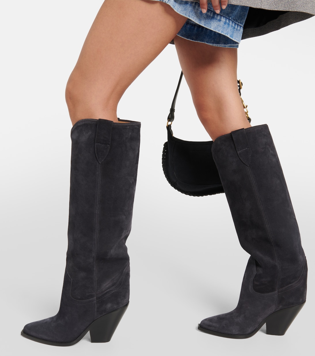 Lomero suede knee-high boots | Isabel Marant