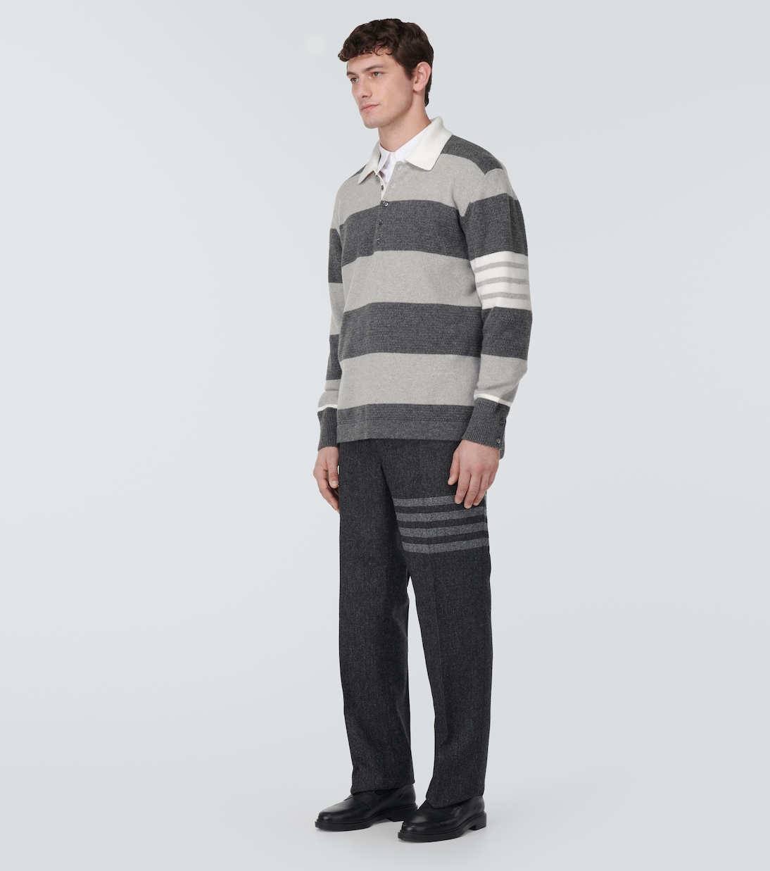 Polopullover aus Schurwolle | Thom Browne