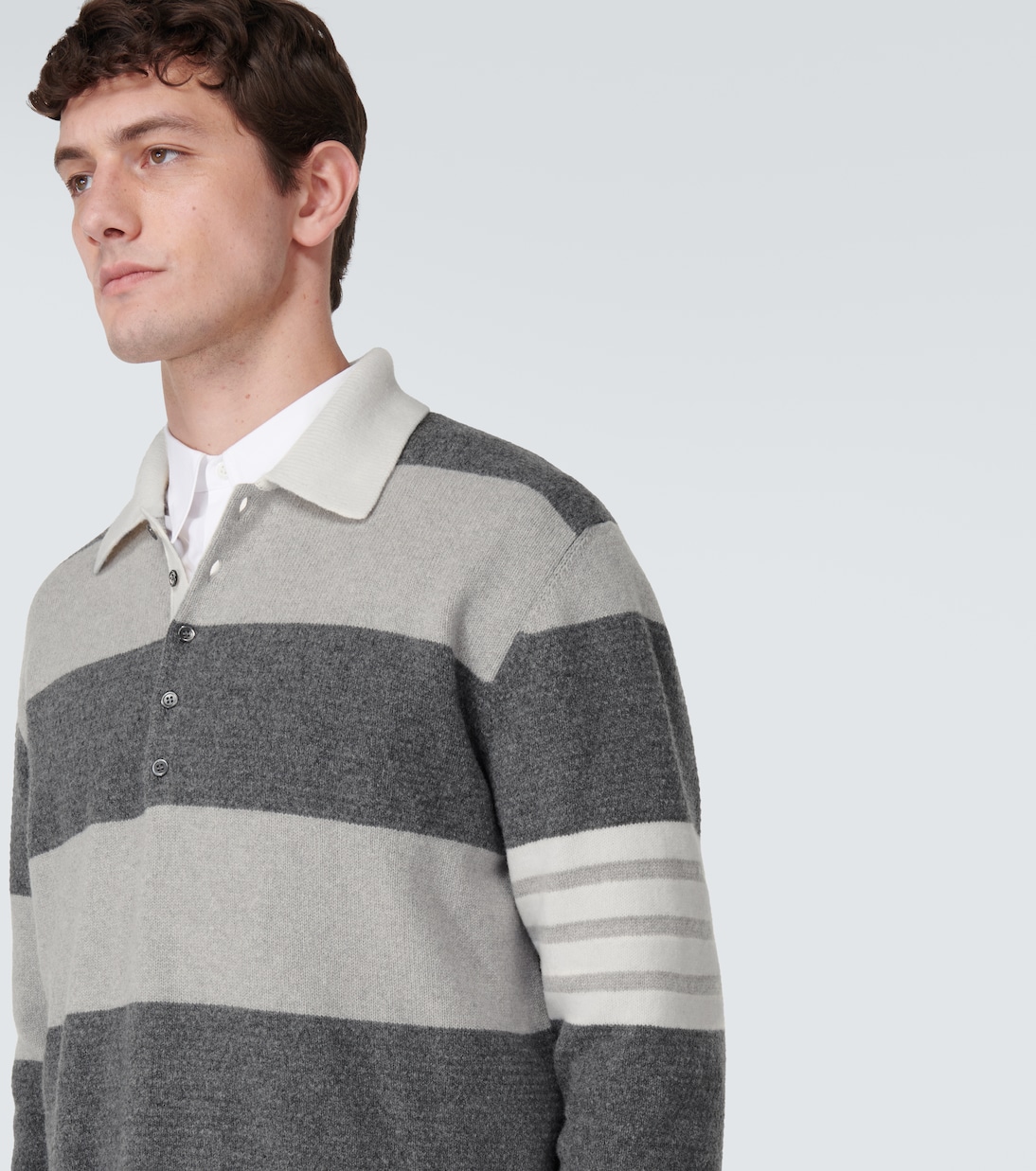 Polopullover aus Schurwolle | Thom Browne