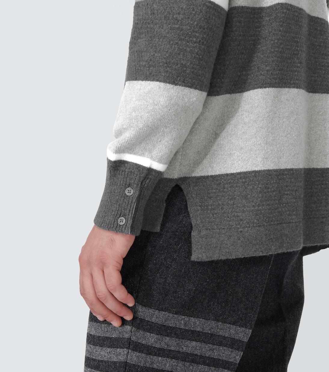 Polopullover aus Schurwolle | Thom Browne
