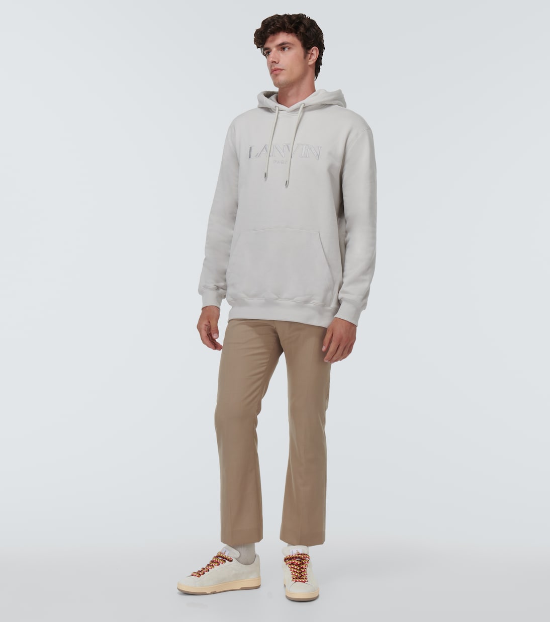 Sneakers Lite Curb in suede | Lanvin