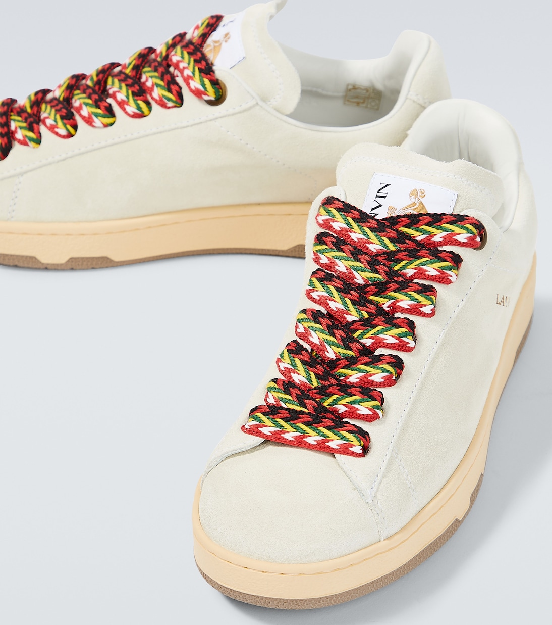 Sneakers Lite Curb in suede | Lanvin