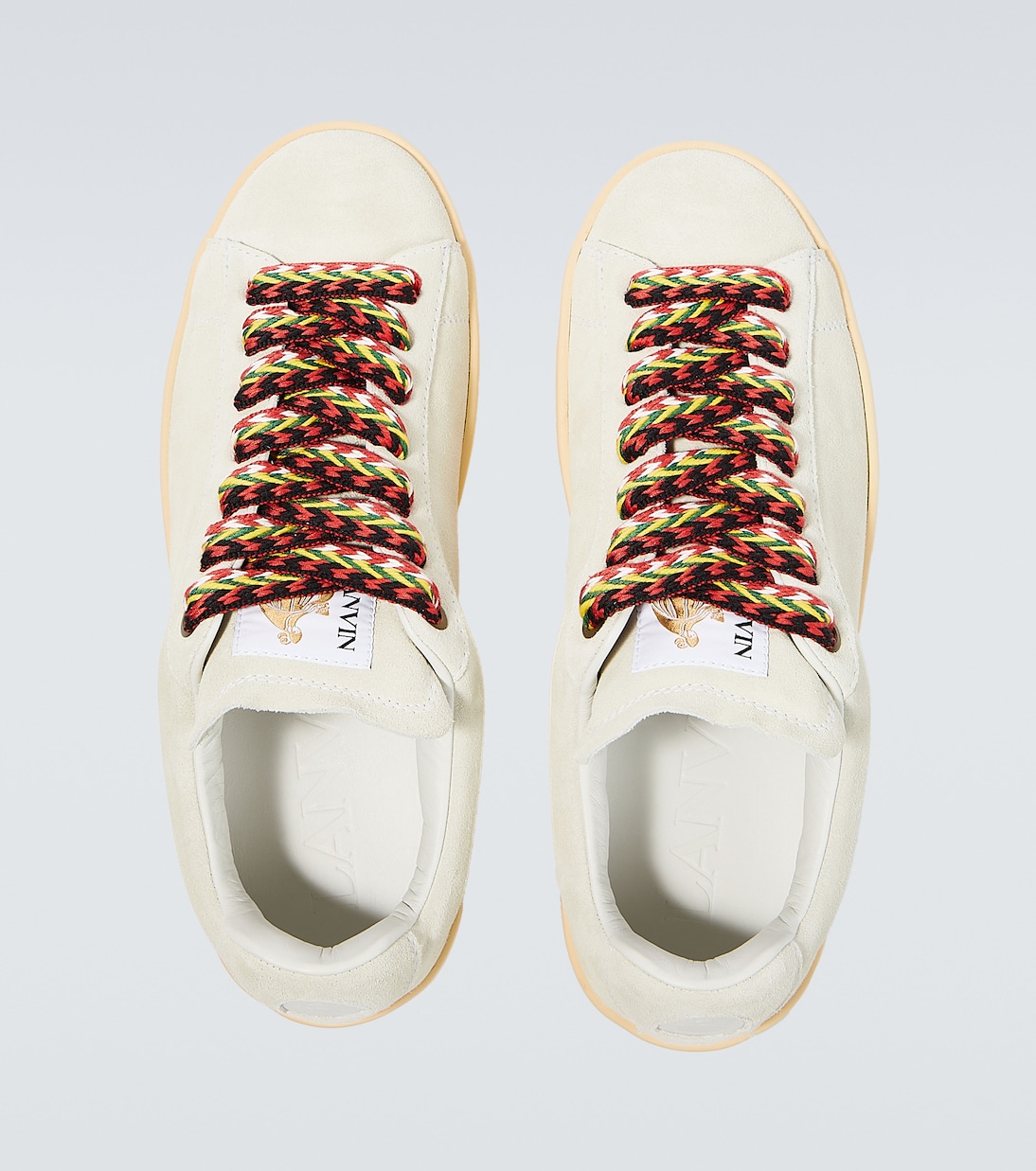 Sneakers Lite Curb in suede | Lanvin