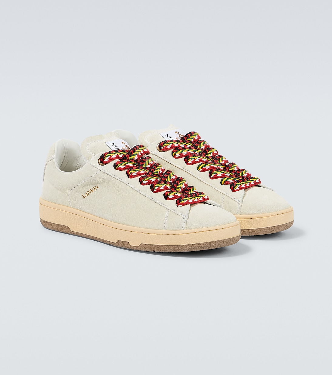 Sneakers Lite Curb in suede | Lanvin