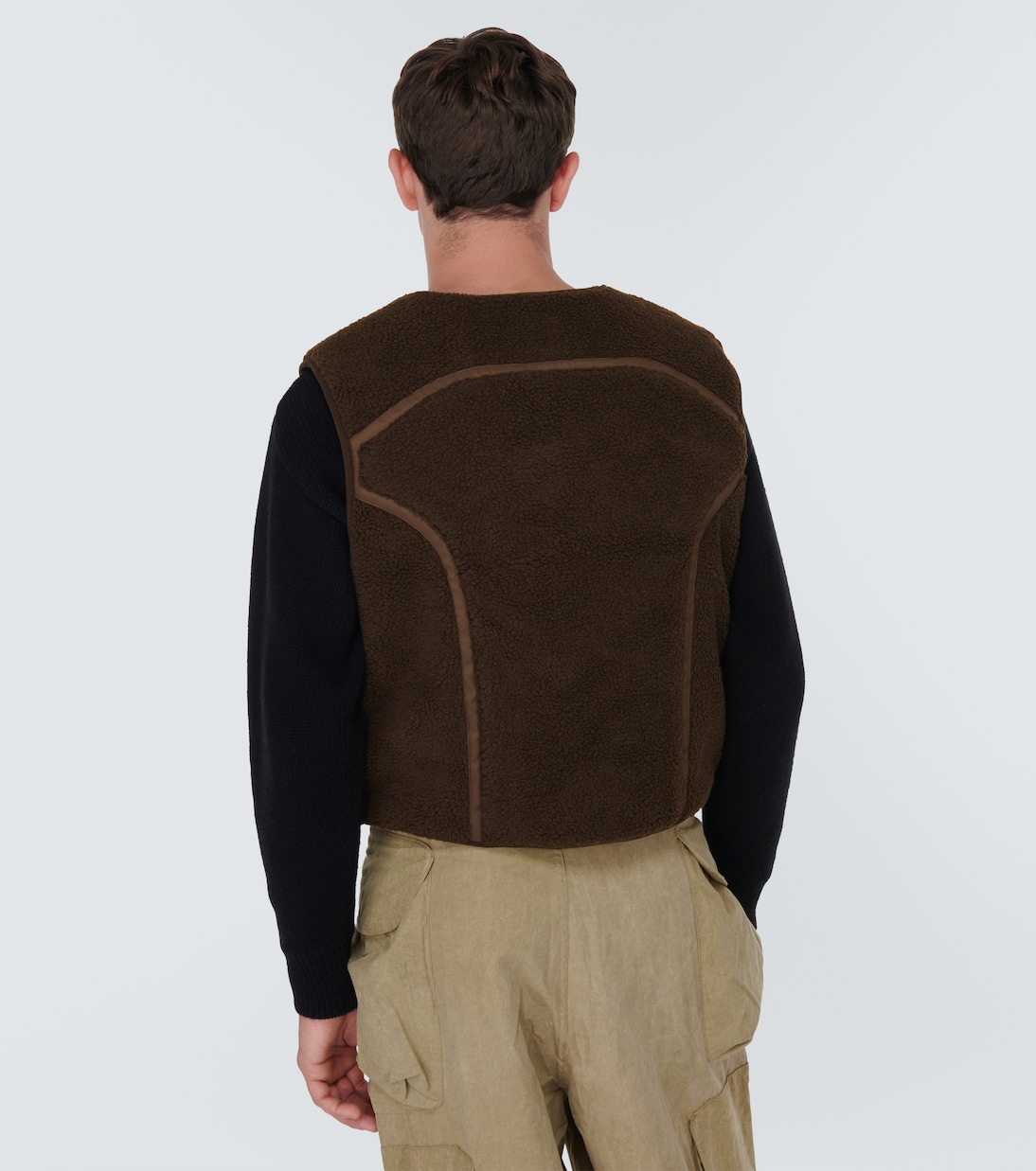 Chaleco de borrego sintético | Entire Studios