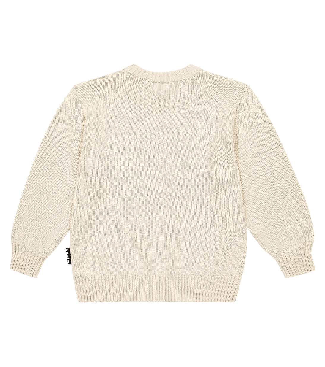 Bello intarsia cotton and wool sweater | Molo