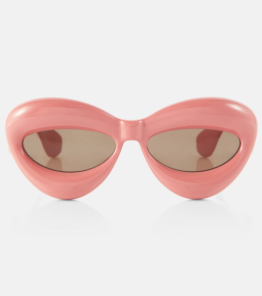 Inflated cat eye sunglasses in pink Loewe Mytheresa