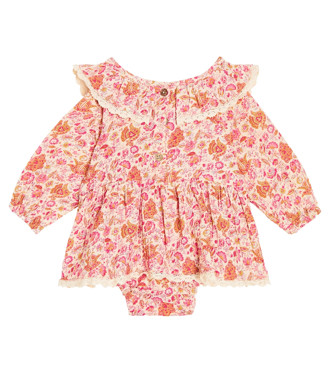 Bebé - mono India de algodón floral | Louise Misha