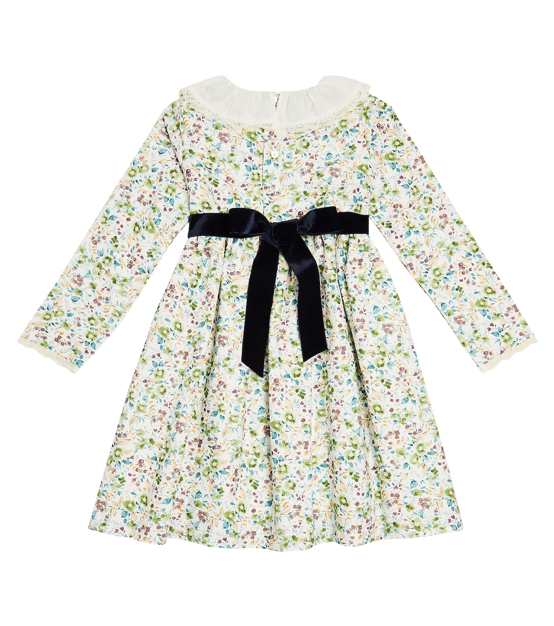 Robe Helena à fleurs en coton | La Coqueta