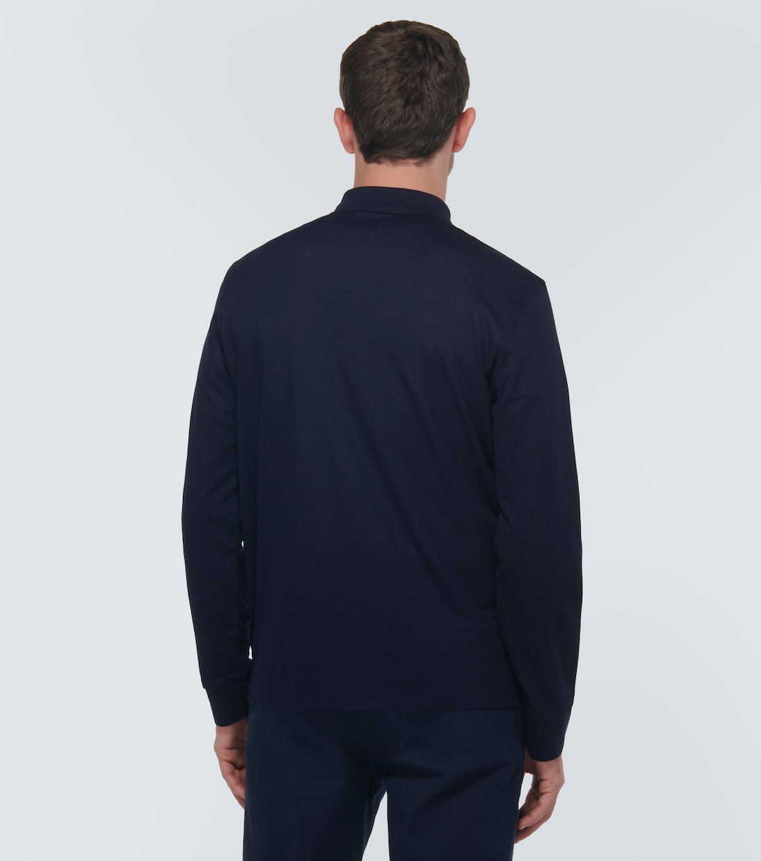 Polo en piqué de algodón | Ralph Lauren Purple Label